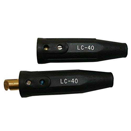 LC-40 Black Set (1/0-2/0) Male Female Connector Set