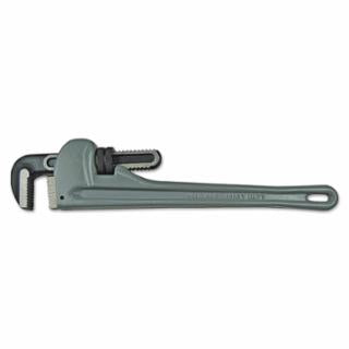 Anchor Brand Aluminum Pipe Wrench, 15° Head Angle, Drop Forged Steel Jaw, 14 in (103-01-614)