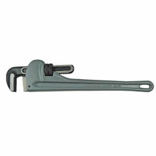 Anchor Brand 103-01-618 Aluminum Pipe Wrench, 15° Head Angle, Drop Forged Steel Jaw, 18 in