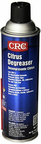 CRC 125-14170 Citrus Degreaser, 15 oz Aerosol Can with Trigger Spray Nozzle, Citrus Odor