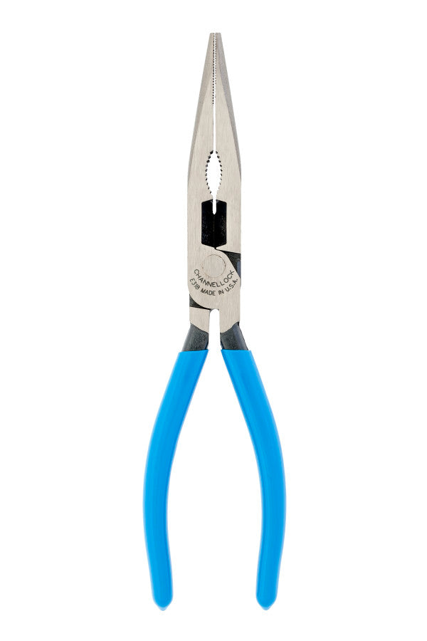 Channellock E318 8" XLT™ Combination Long Nose Pliers With Cutter