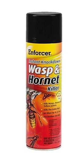 Enforcer Instant Knockdown Wasp and Hornet Killer, 16 oz Aerosol Can, 12 cans per case