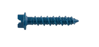 Dewalt DFM12715 1/4 X 1in. UltraCon Plus Hex Washer Head - Blue