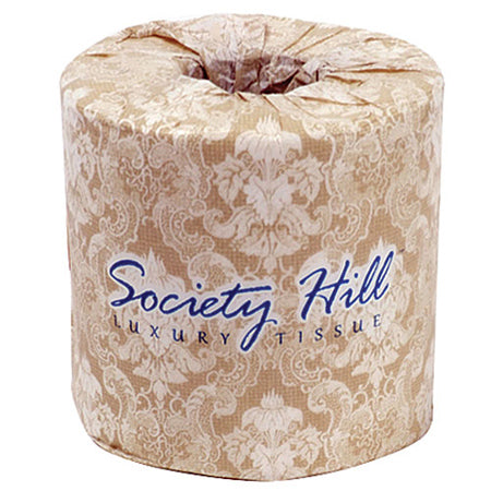 Society Hill™ SCH5300 Bath Tissue - 4.5" x 3" - 380 Sheets (96 Rolls per Case)