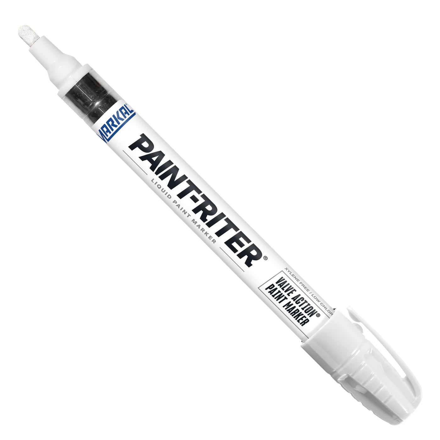 Markal 96820 Paint-Riter Valve Action Marker, White