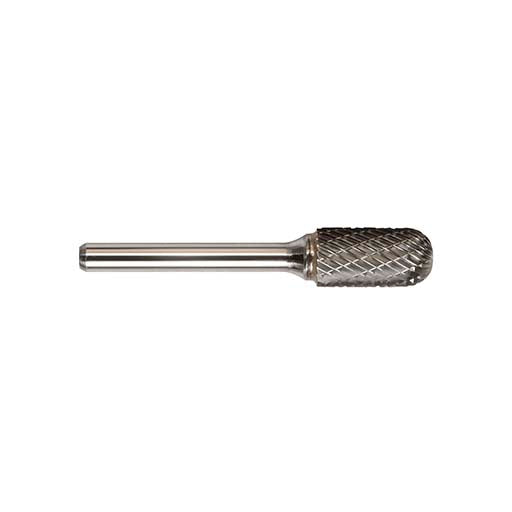 Magnum Carbide Burr, Series 7000L, Radius, 516 Head Dia, 78 Length of Cut, Taper Radius Shape SL 7C124ADC