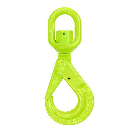Gunnebo 1/2" BKLK-13-10 Grade 100 Self-Closing Swivel Hook - 15000 lbs WLL (Z101038)