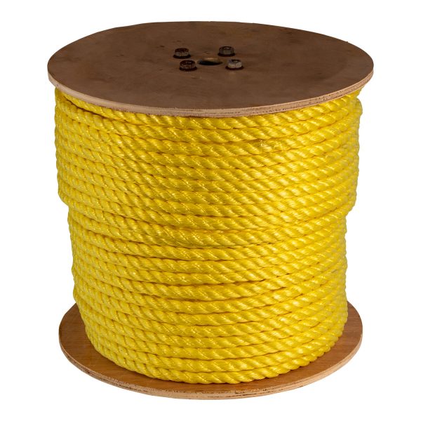 Palmer Safety 1/2" x 600' 3-strand Poly Rope PPF1/2