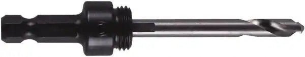 MK Morse 139045 1-1/4 to 6" Tool Diam Compatibility, Hex Shank, High Speed Steel Integral Pilot Drill, Hole Cutting Tool Arbor