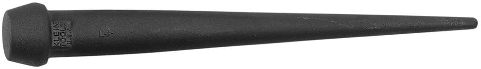 Klein Tools 3255 Bull Pin, Wide Head, Corrosion and Fungus Resistant, Heat Treated Steel with Black Finish, 1-1 / 4 ''
