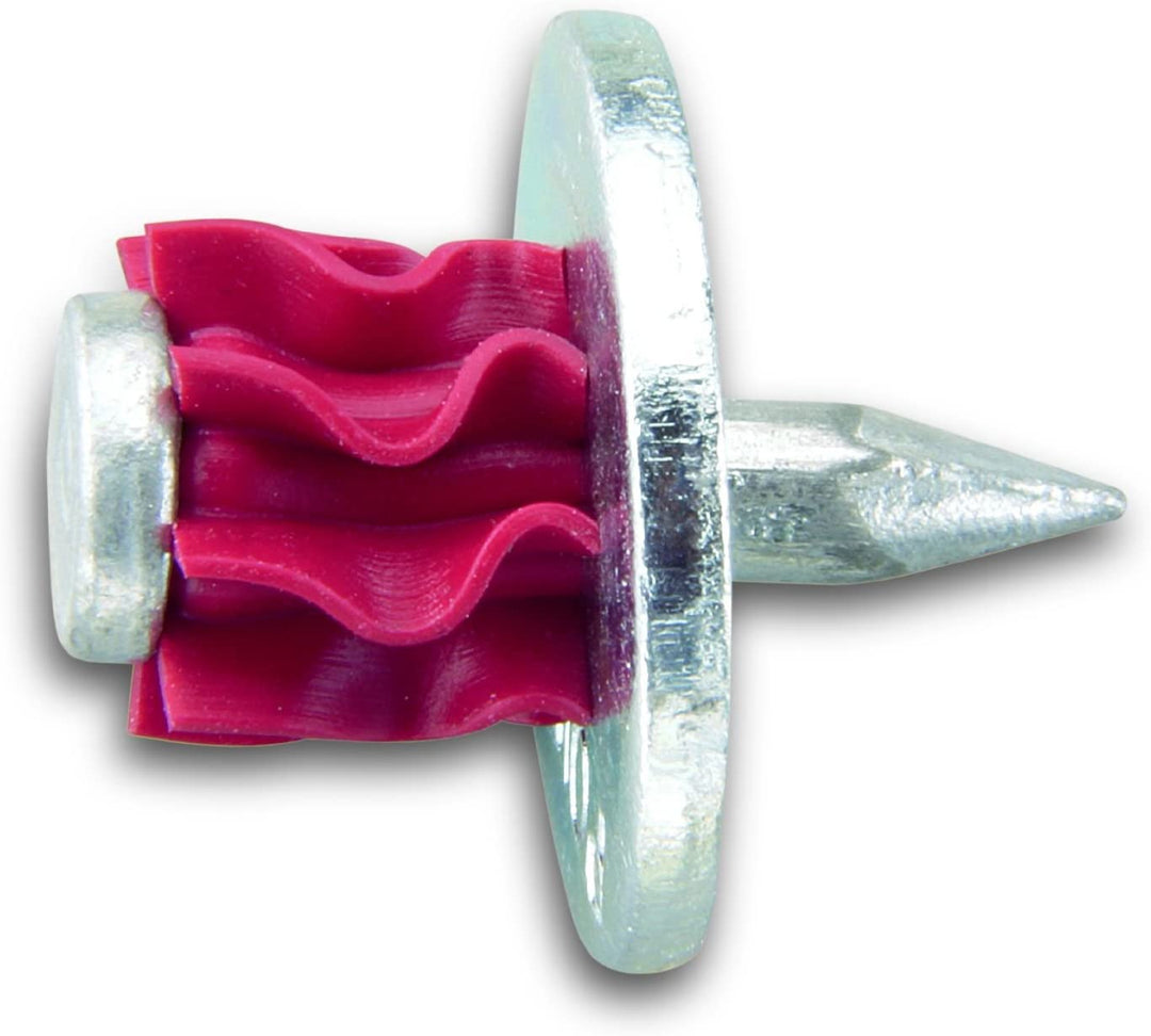 Powers Fasteners 50070 3/4" With 3/4" Washer .300 Head Drive Standard Pins - Powder Actuated (100/Box)