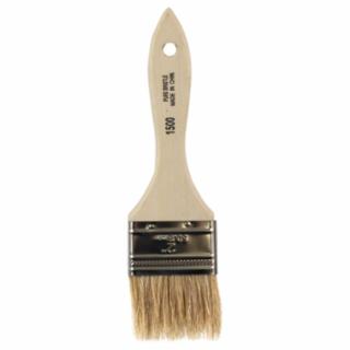 Linzer White Chinese Bristle Paint Brush, 5/16 in Thick, 2 in Wide, Wood Handle, #1500-2