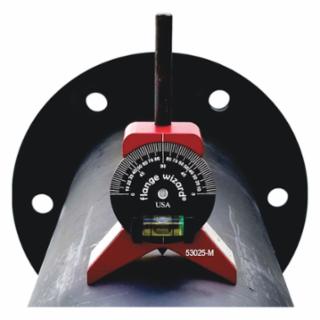 Flange Wizard Magnetic Centering Head with Vial, 1 in and Larger Pipe Capacity, Small (496-53025)