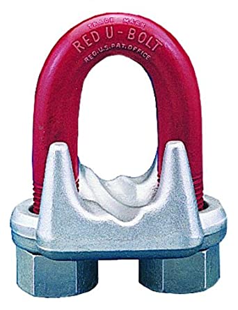 Crosby G450 1/4" Red-U-Bolt Wire Rope Clip (1010051)