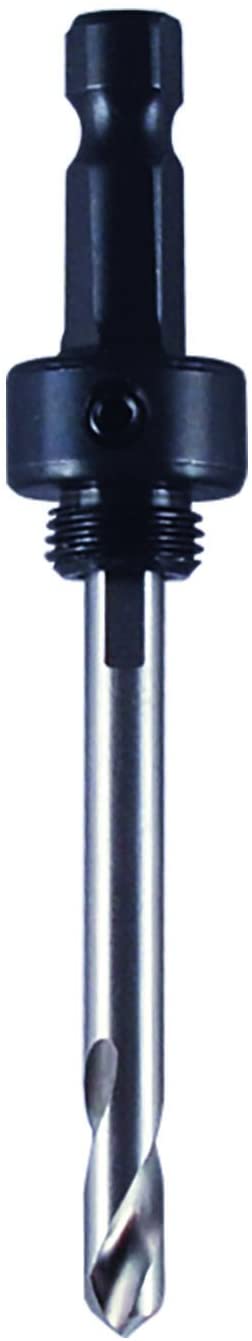 MK Morse 139014 9/16 to 1-3/16" Tool Diam Compatibility, Hex Shank, High Speed Steel Integral Pilot Drill, Hole Cutting Tool Arbor