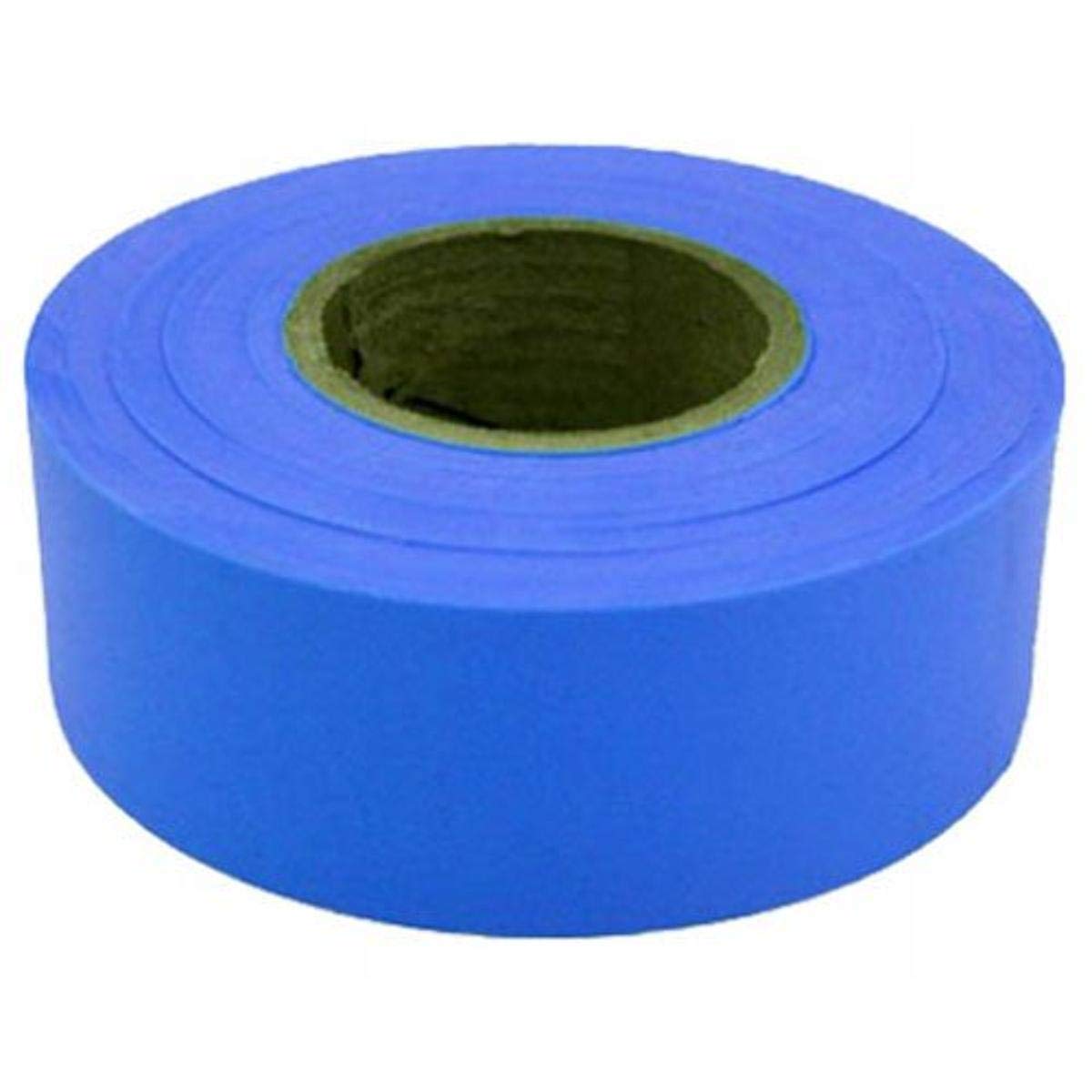 Fluorescent Orange Flagging Tape 1 3/16 x 150 ft Roll Non-Adhesive (12  Roll/Case)