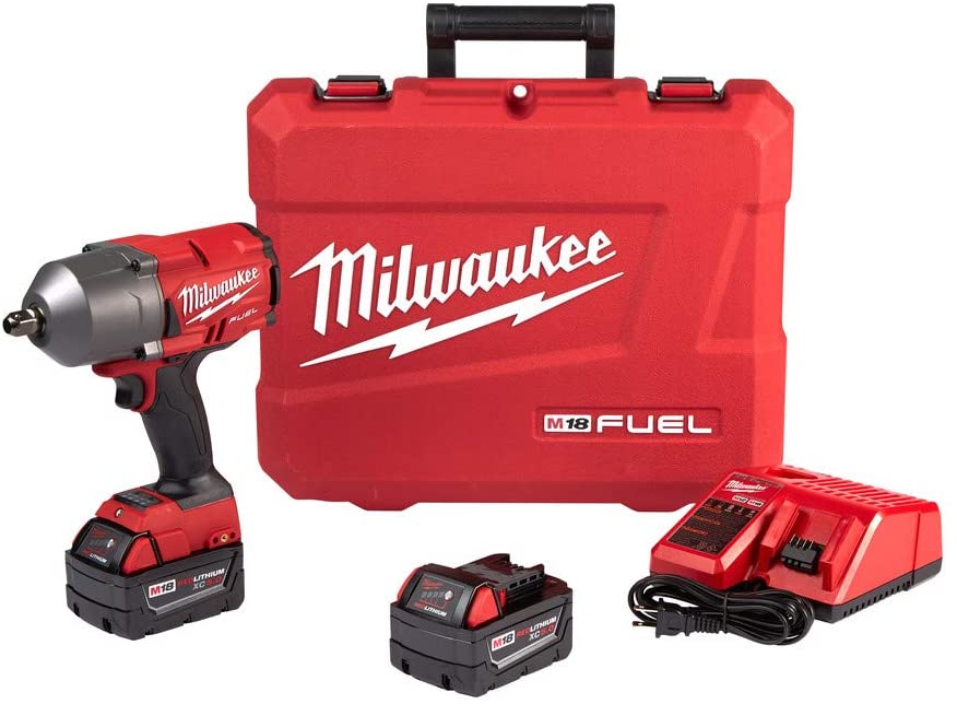 Milwaukee 2766-22 M18 FUEL™ High Torque 1/2” Impact Wrench with Pin Detent Kit