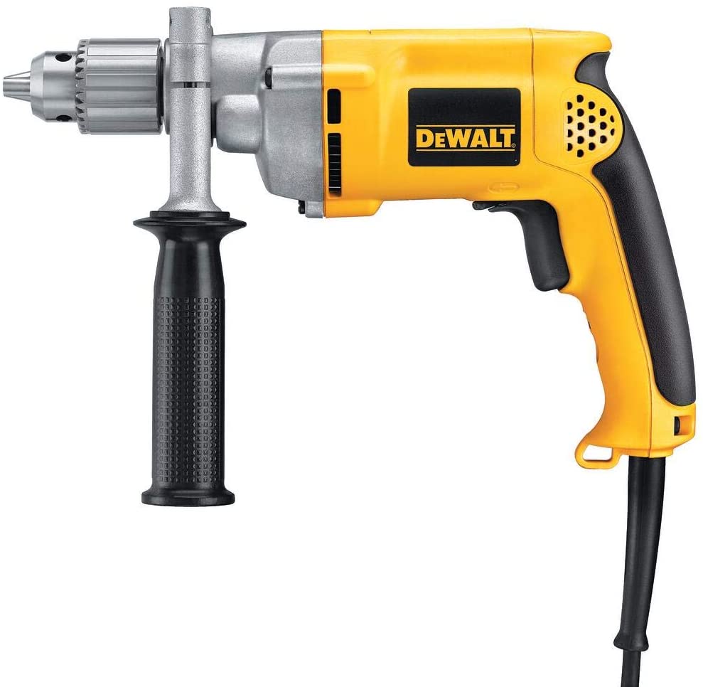 DEWALT Corded Drill, 7.8-Amp, 1/2-Inch, Variable Speed Reversible (DW235G)