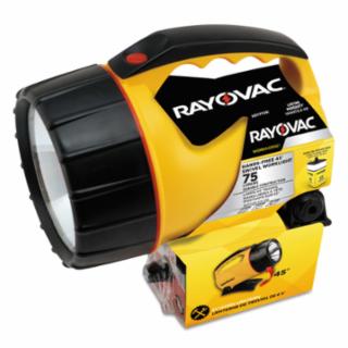 Rayovac Workhorse™ 6V Krypton Swivel Stand Long Range Beam, 75 lumens, Black/Yellow (WHKLN6V-BA)