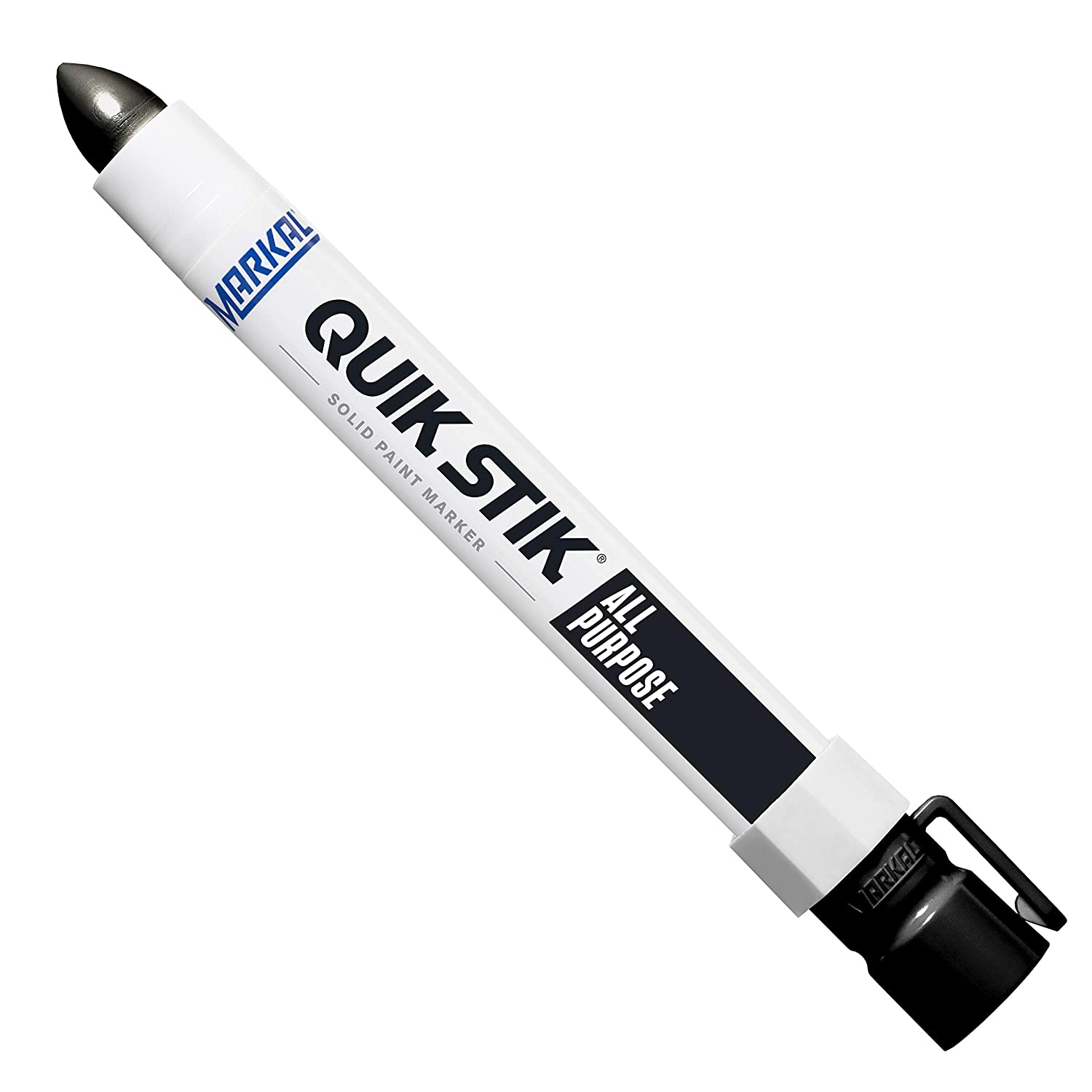 Markal Black Quik Stik All Purpose Solid Paint Marker (61050)