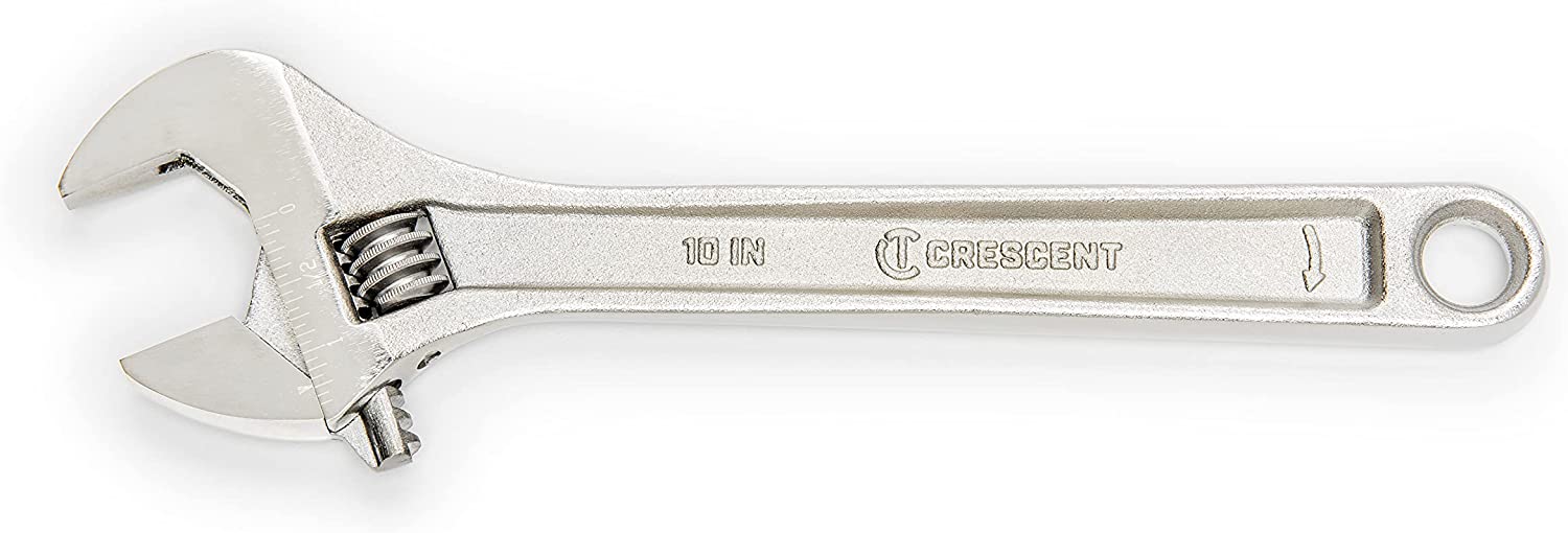 Crescent 10" Adjustable Wrench, Carded, AC210VS
