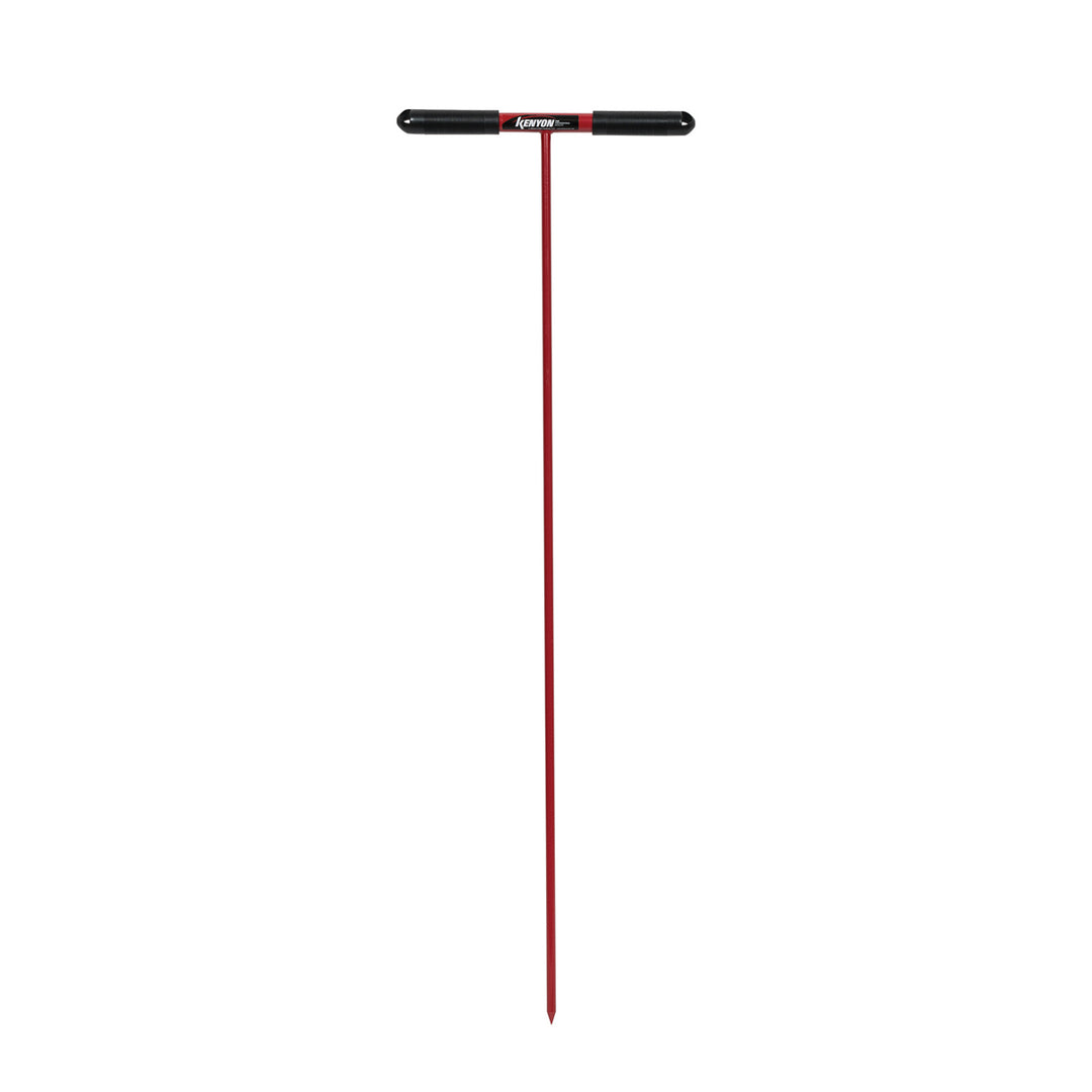 Kenyon 48" Solid Steel Tile Probe with Handle End Caps, 1/2" Shaft 85462