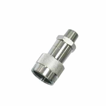 EAB-201A Eagle Pro Female High Flow Hydraulic Coupler, Pin Type 3/8" NPT