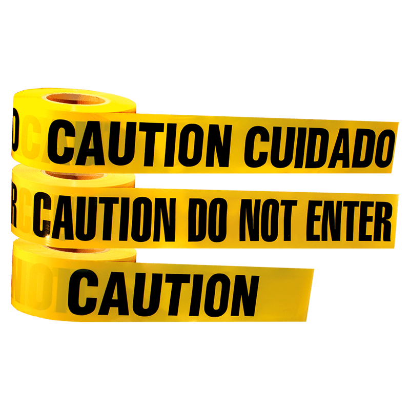 Barrier Tape - Caution Tape 3" x 100' (86500)