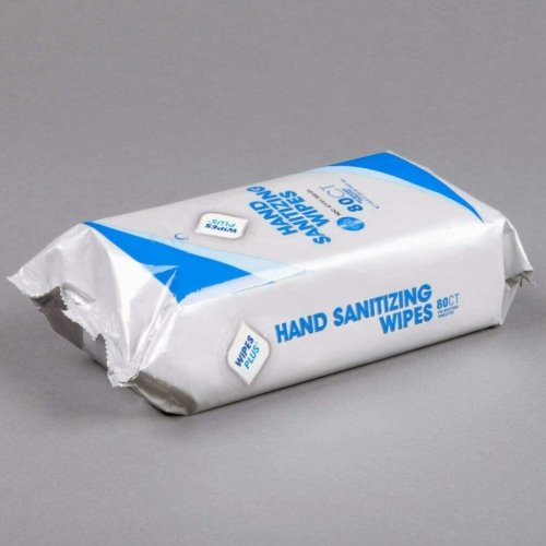 Wipes Plus Alcohol-Free Sanitizing Wipes, 80ct, 12 Packs (PP37503)