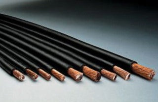 Techniweld #2/0 500ft Reel Black Welding Cable (per ft) (PRE20)