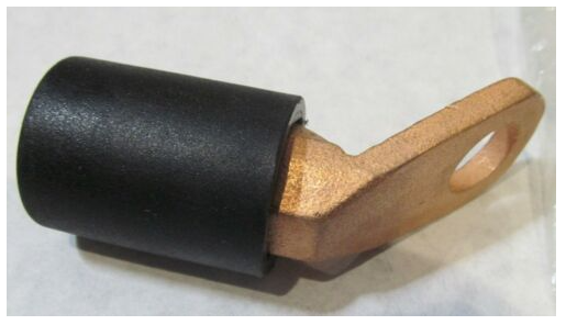Techniweld RTP2AF 2AF Female Terminal/Cable Lug 45° Degree Angle for Welding