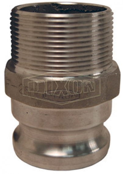 200-F-AL Dixon Cam & Groove Type F Adapter x Male NPT, 2"