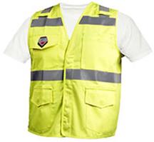 Hi-Vis Class 2 FR Cotton Vest 3X