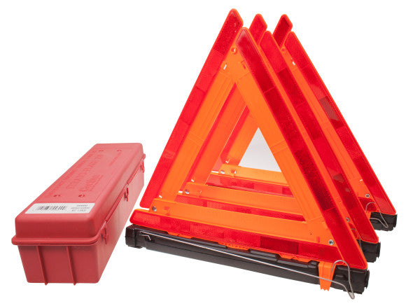 C.H. HANSON 55600 Highway Warning Kit With 3 Triangles