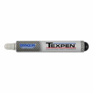 Dykem TEXPEN Industrial Paint Markers, White, 1/8 in, Broad