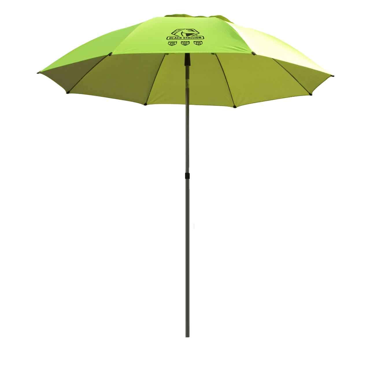 Black Stallion UB200 Core Flame-Resistant Industrial Umbrella, Hi-Vis Yellow/Lime