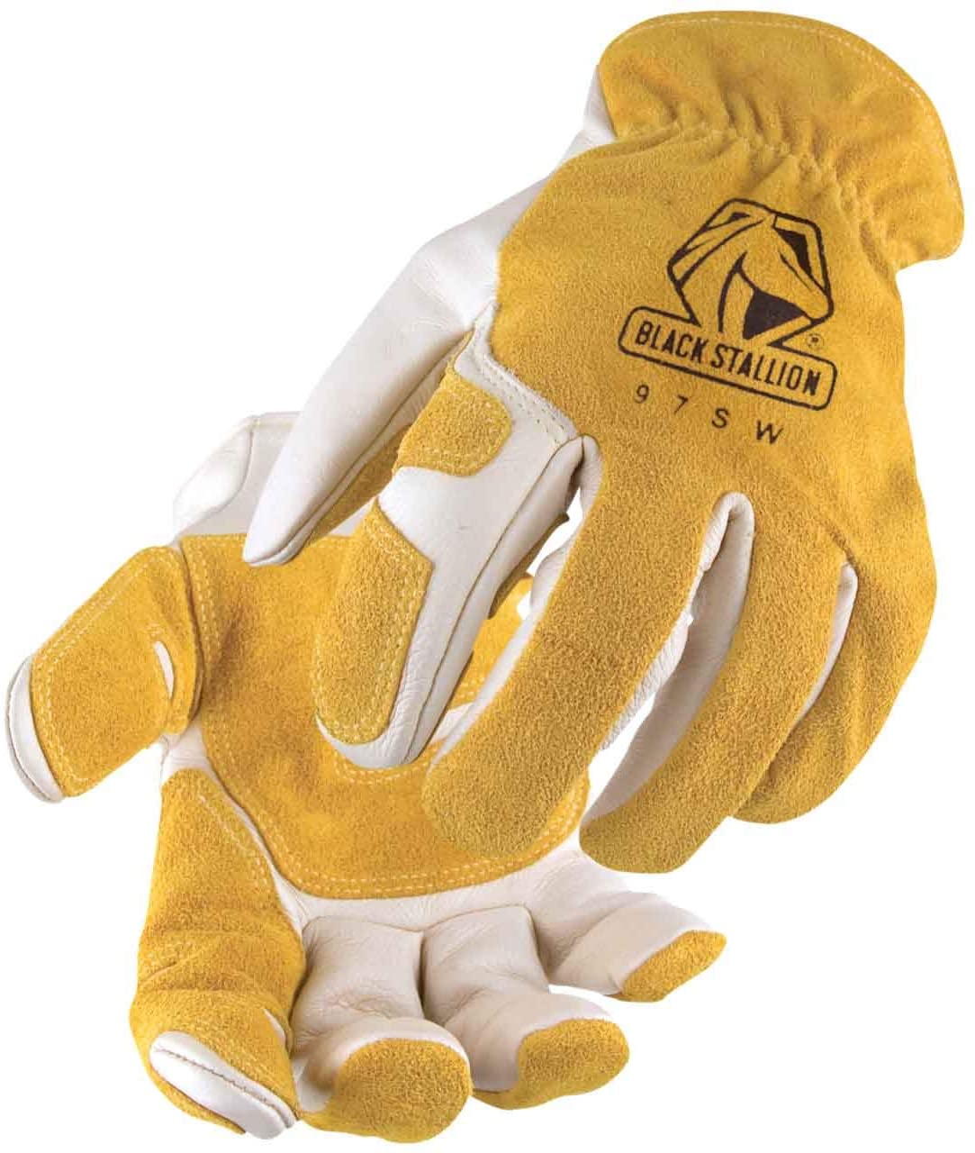REVCO - XX-Large Grain cowhide w/ split back driver glove (ea)