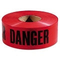 3� x 1000� Red/Black Danger Tape