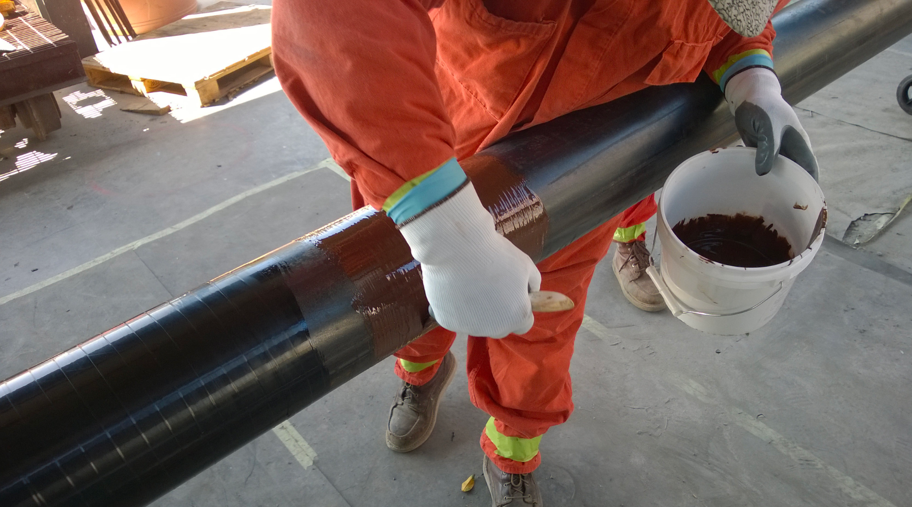 Pipeline Systems, Inc. Protects Piping With Powercrete R-95