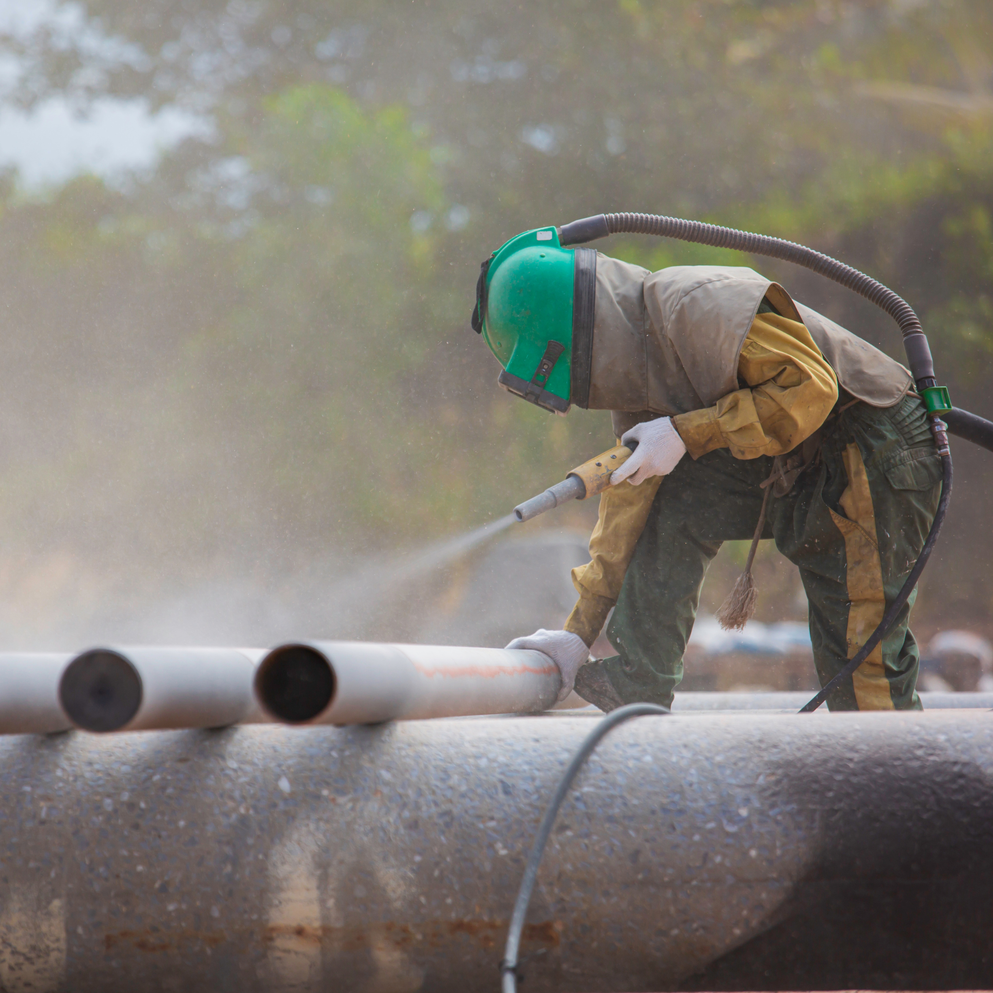 Sandblasting