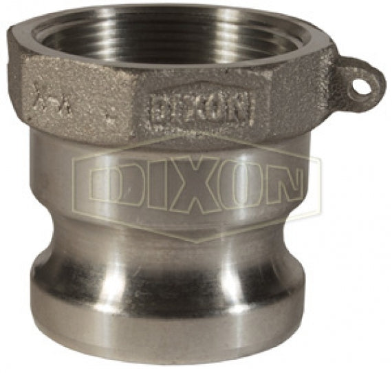300-A-AL Dixon Cam & Groove Type A Adapter x Female NPT, 3"