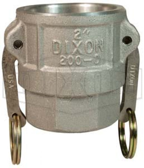 400-D-AL Dixon Cam & Groove Type D Coupler x Female NPT, 4"