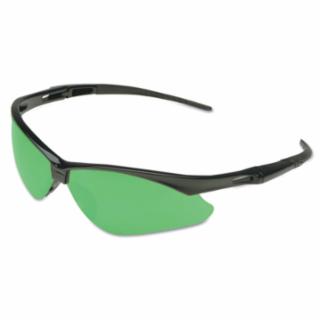 V30 Nemesis 138-25692 Safety Eyewear, IRUV 3.0 Lens, Anti-Scratch, Black Frame, Nylon