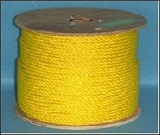 1/4" x 600'  Yellow Poly Rope
