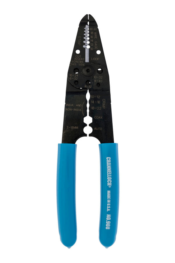 Channellock 908 8" Wire Stripper (908-BULK)