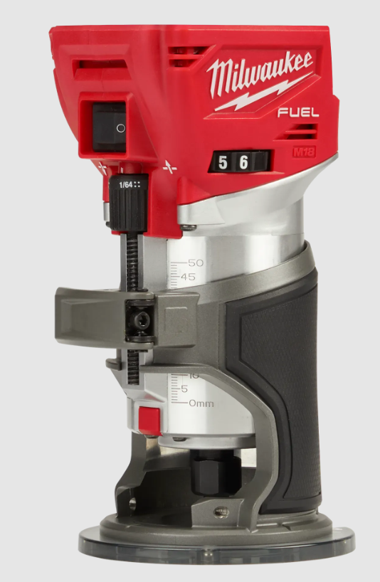 Milwaukee M18 FUEL 18V Lithium-Ion Brushless Cordless Compact Router (Tool-Only) (2723-20)