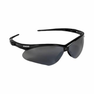 V30 Nemesis™ Safety Glasses, Smoke Mirror, Polycarbonate Lens, Mirror, Black Frame/Temples, Nylon (412-25688)