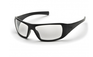 Pyramex SB5610D Goliath - Black Frame Clear Lens