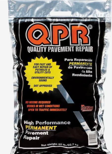 QPR  134917  Patch BlackTop All Weather 50lb Bag - 63/Pallet (ea)
