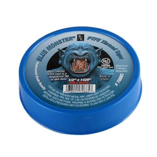 Blue Monster 1/2 in. x 1429 in. PTFE Thread Seal Tape 70887